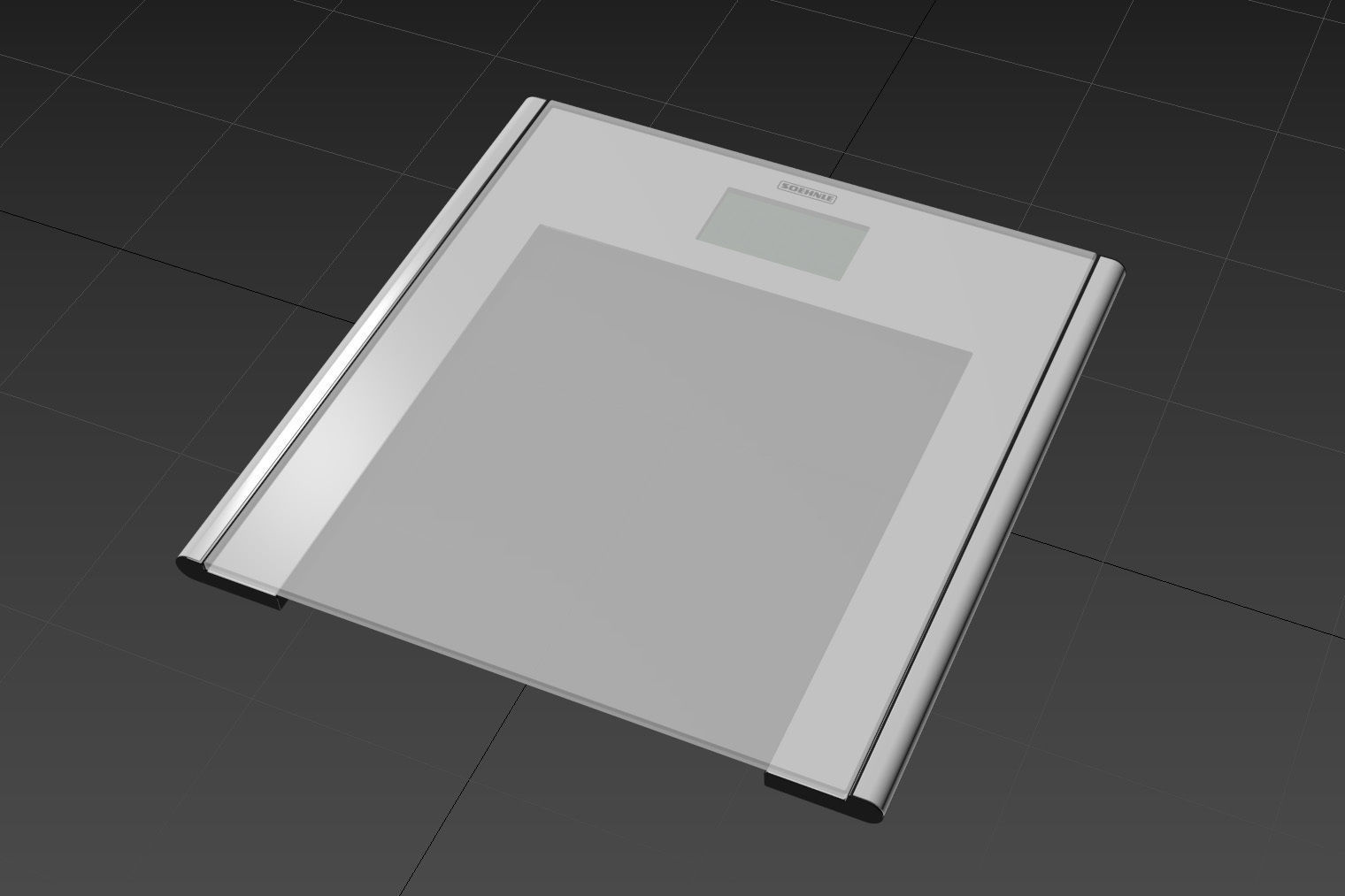 Bathroom scale 3D model_9