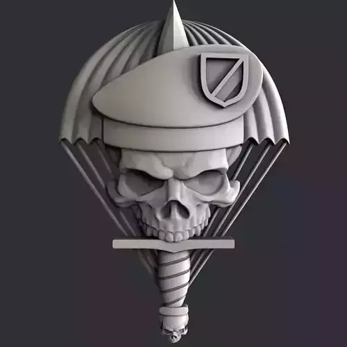 3d STL models for CNC relief 3D model