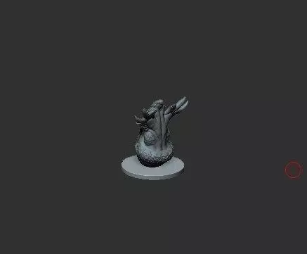 Alien Miniature - 3D Print Ready Free 3D print model