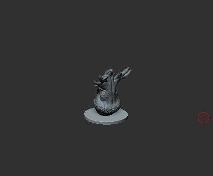 Alien Miniature - 3D Print Ready Free 3D print model