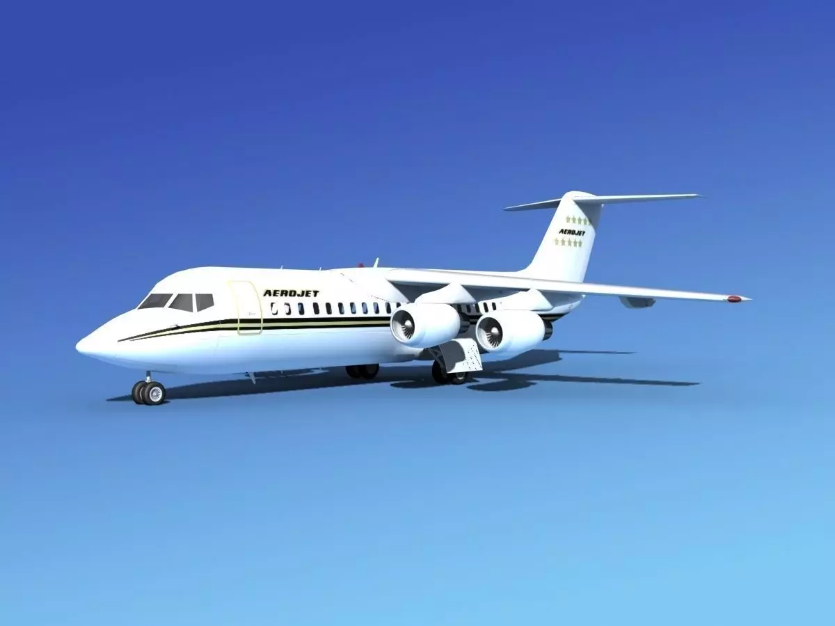 BAe 146-300 Aero Jet Express 3D model