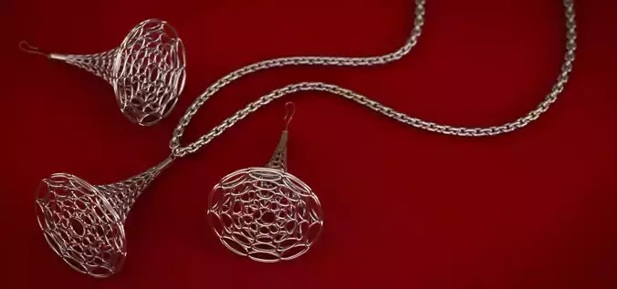 Pendant Cone 3D print model