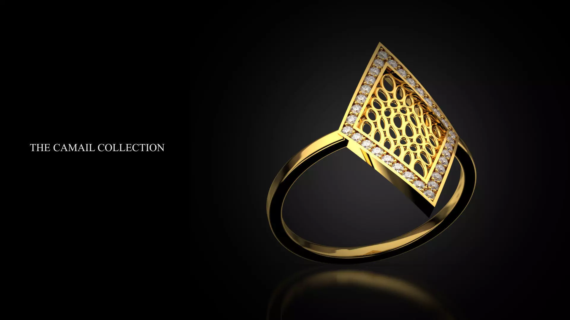 Ring Rhomb 3D print model