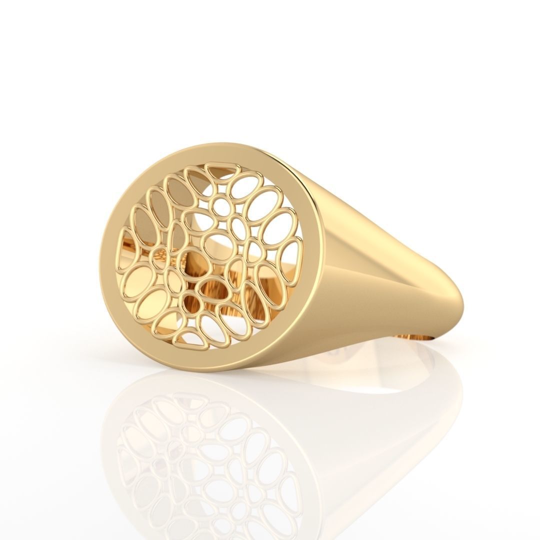 Ring Signet 3D print model_1