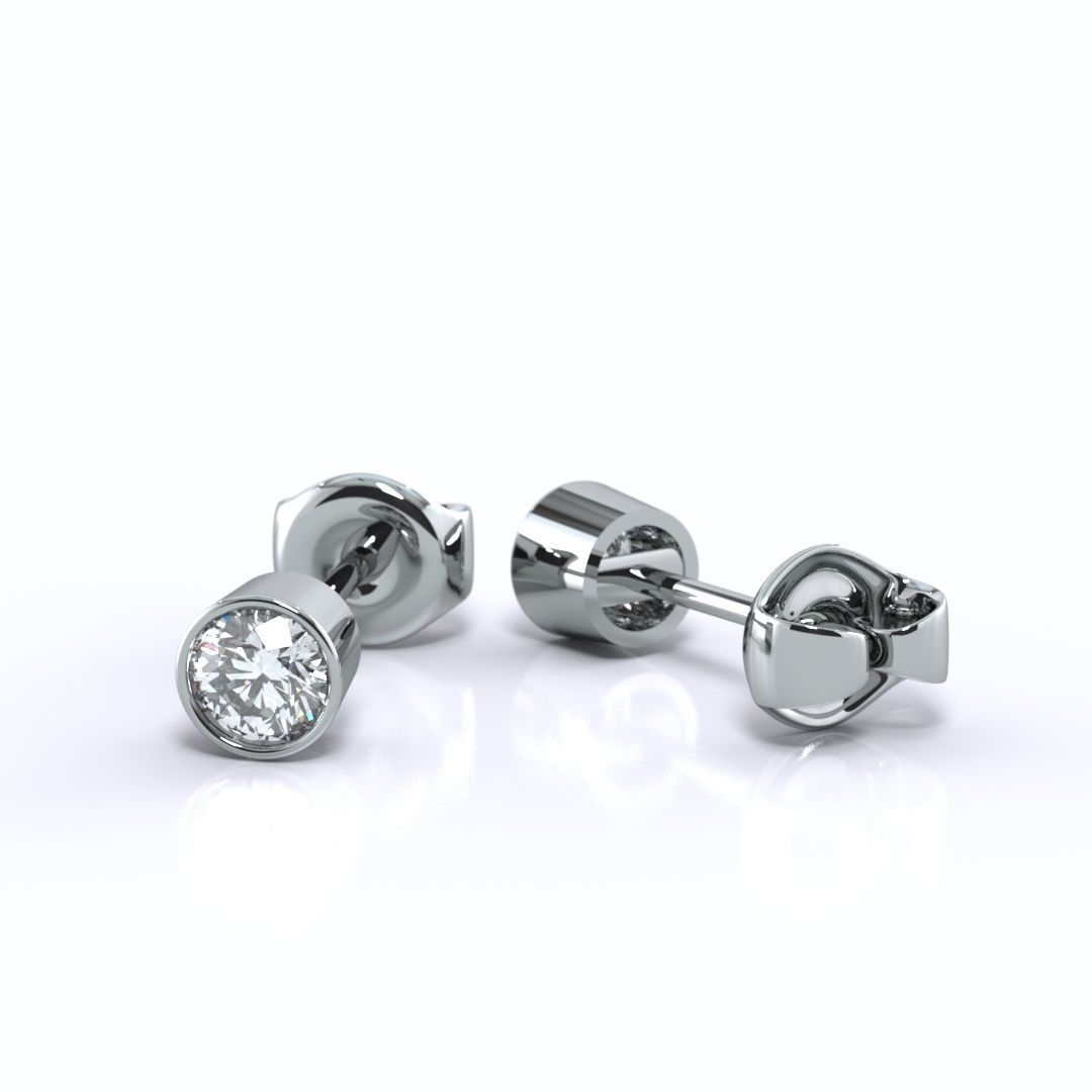 Ice Earrings 1 3D print model_1