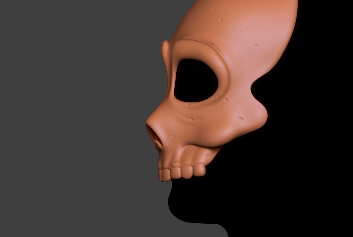 Skull Mask 7 3D print model_4