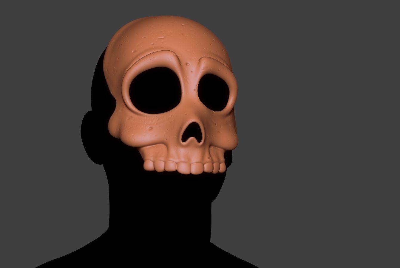 Skull Mask 7 3D print model_5