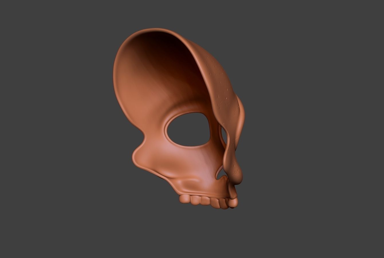Skull Mask 7 3D print model_9