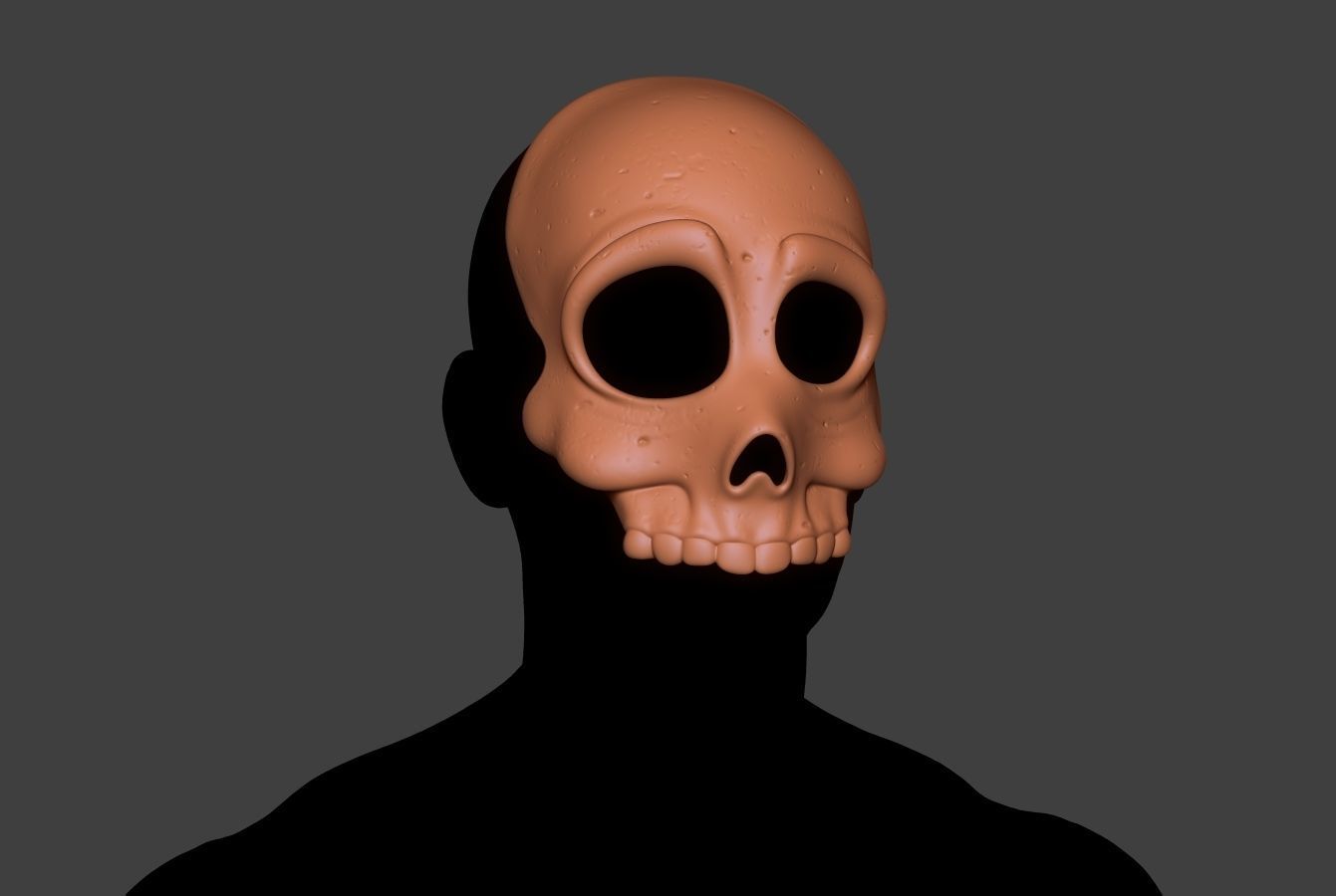 Skull Mask 7 3D print model_1