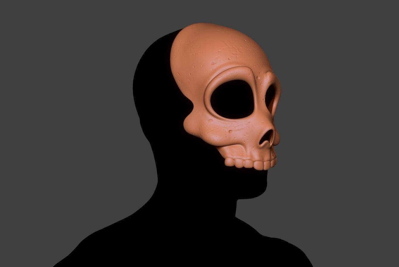 Skull Mask 7 3D print model_2