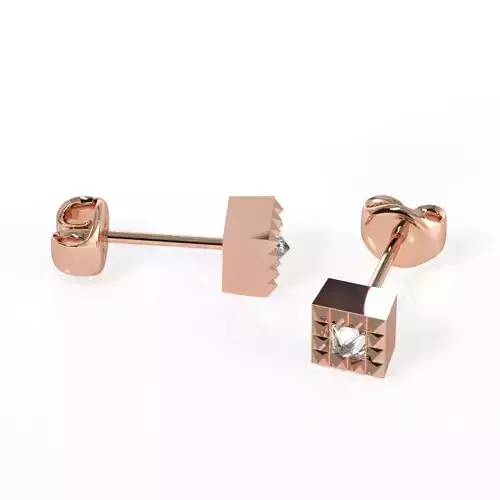 Ice Earrings 2 3D print model