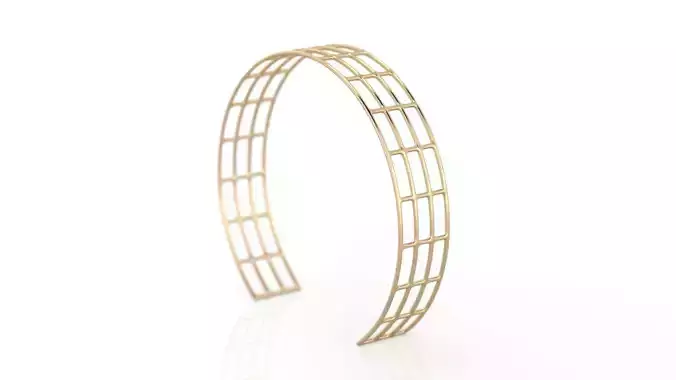 Lines Bracelet 3D print model