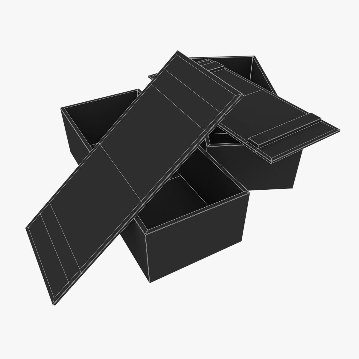 US WWII Ration K 3D Model Collection_15