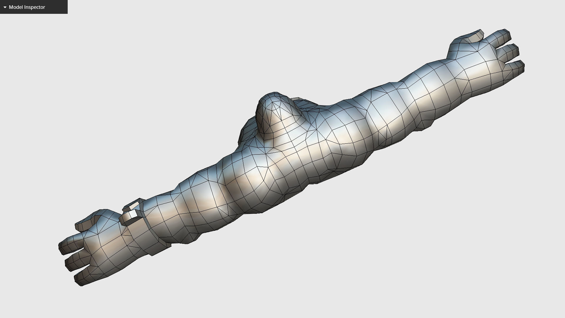 Golem Clay Monster Game MMO RPG Character Low-poly 3D model_17