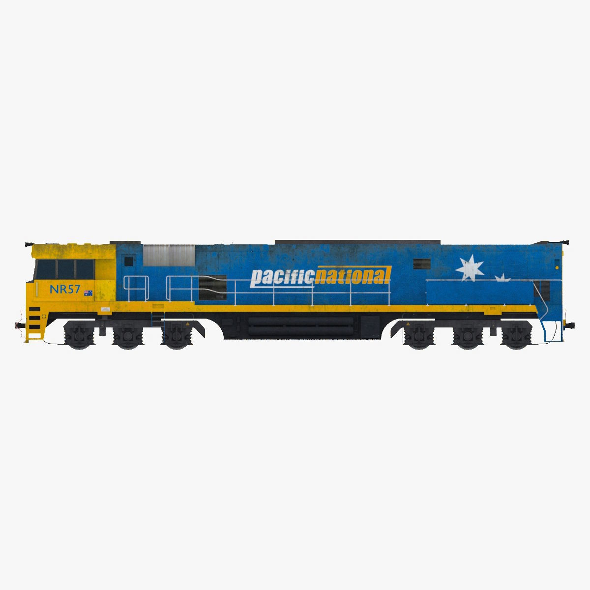 Australian Trains 3D Model Collection_6