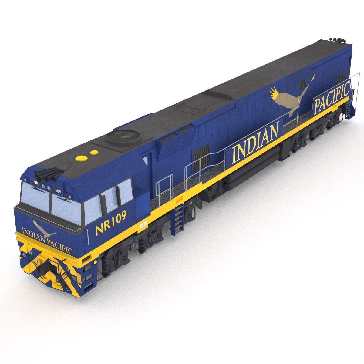 Australian Trains 3D Model Collection_3