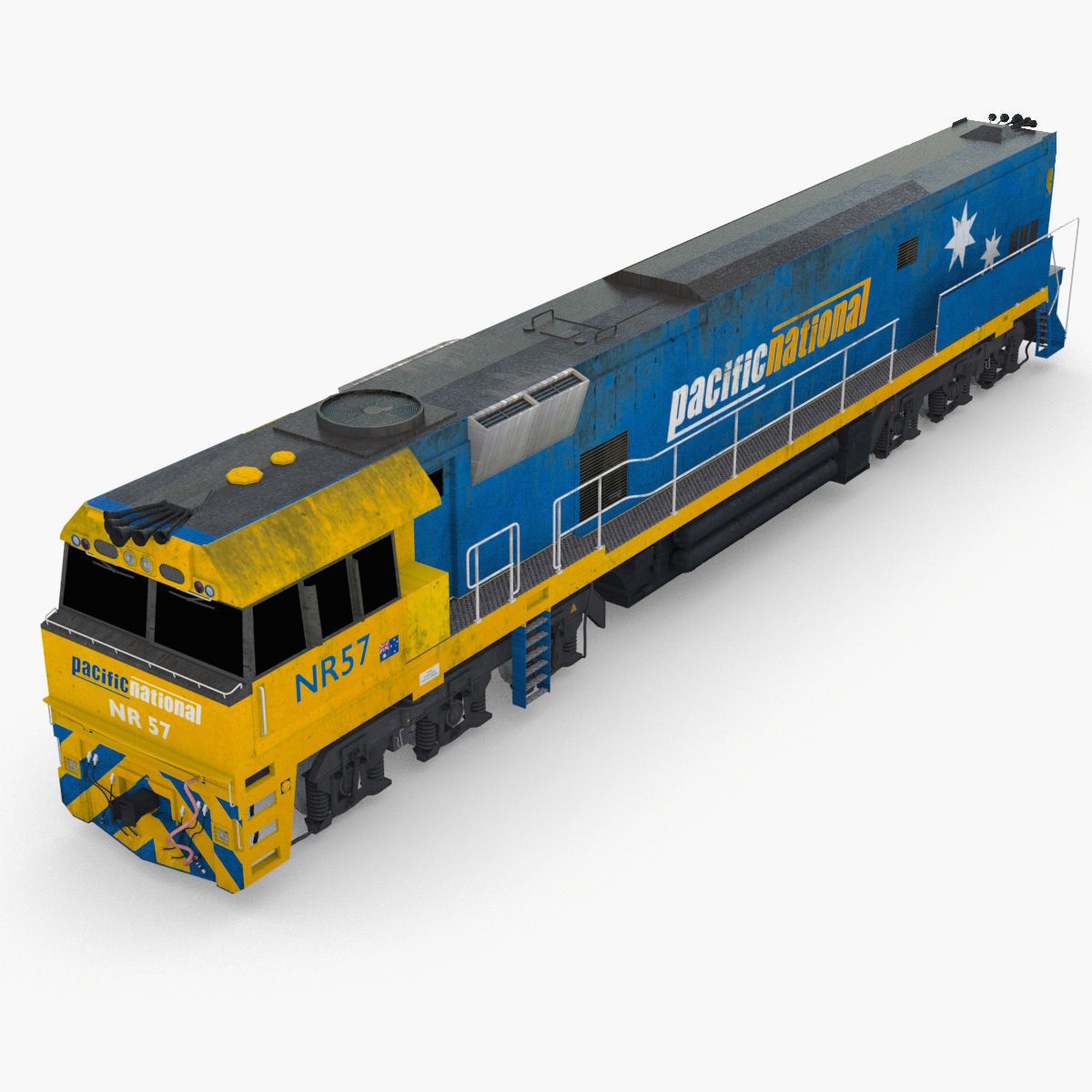 Australian Trains 3D Model Collection_5