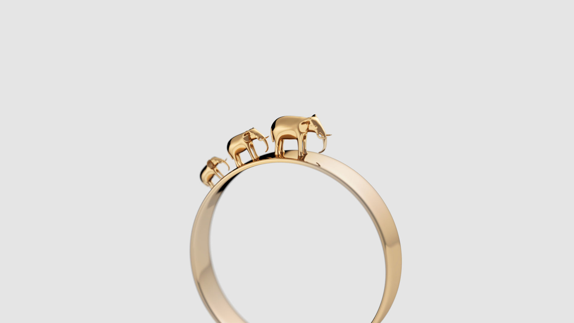 Sahara Bracelet Elephants 3D print model_5