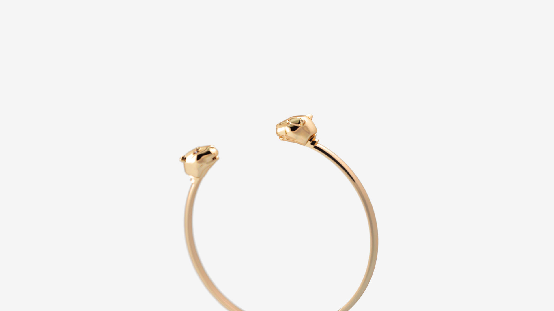 Bracelet Lions 3D print model_4