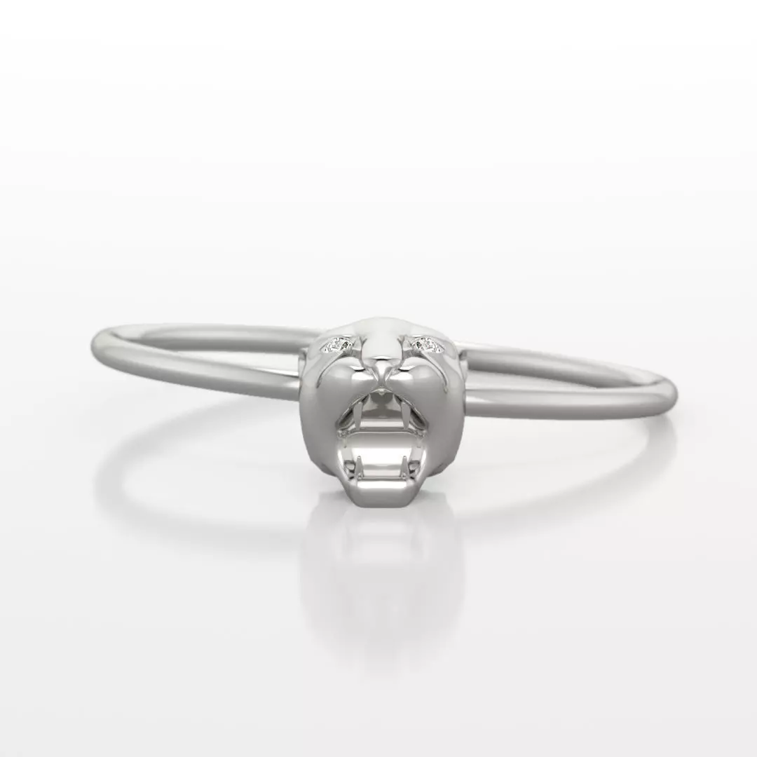 Ring Panther 3D print model_0