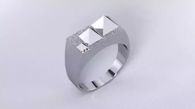 Ring Pyramids 3D print model