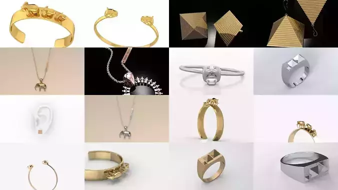 Sahara Modern Jewelry Collection 