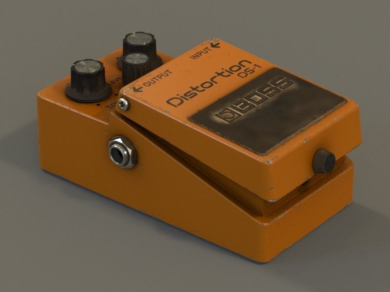 Guitar player combo 3D Model Collection_12