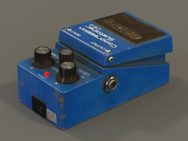 Guitar player combo 3D Model Collection_11