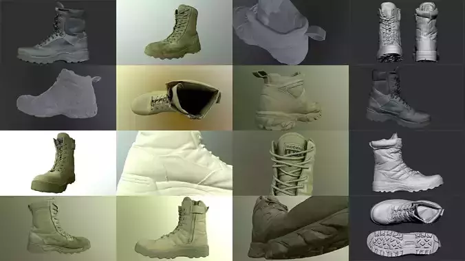 Military Boots collection 