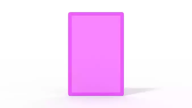 Card Low Poly Low-poly 3D model