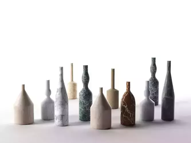 Omaggio a Morandi Decorative Bottles