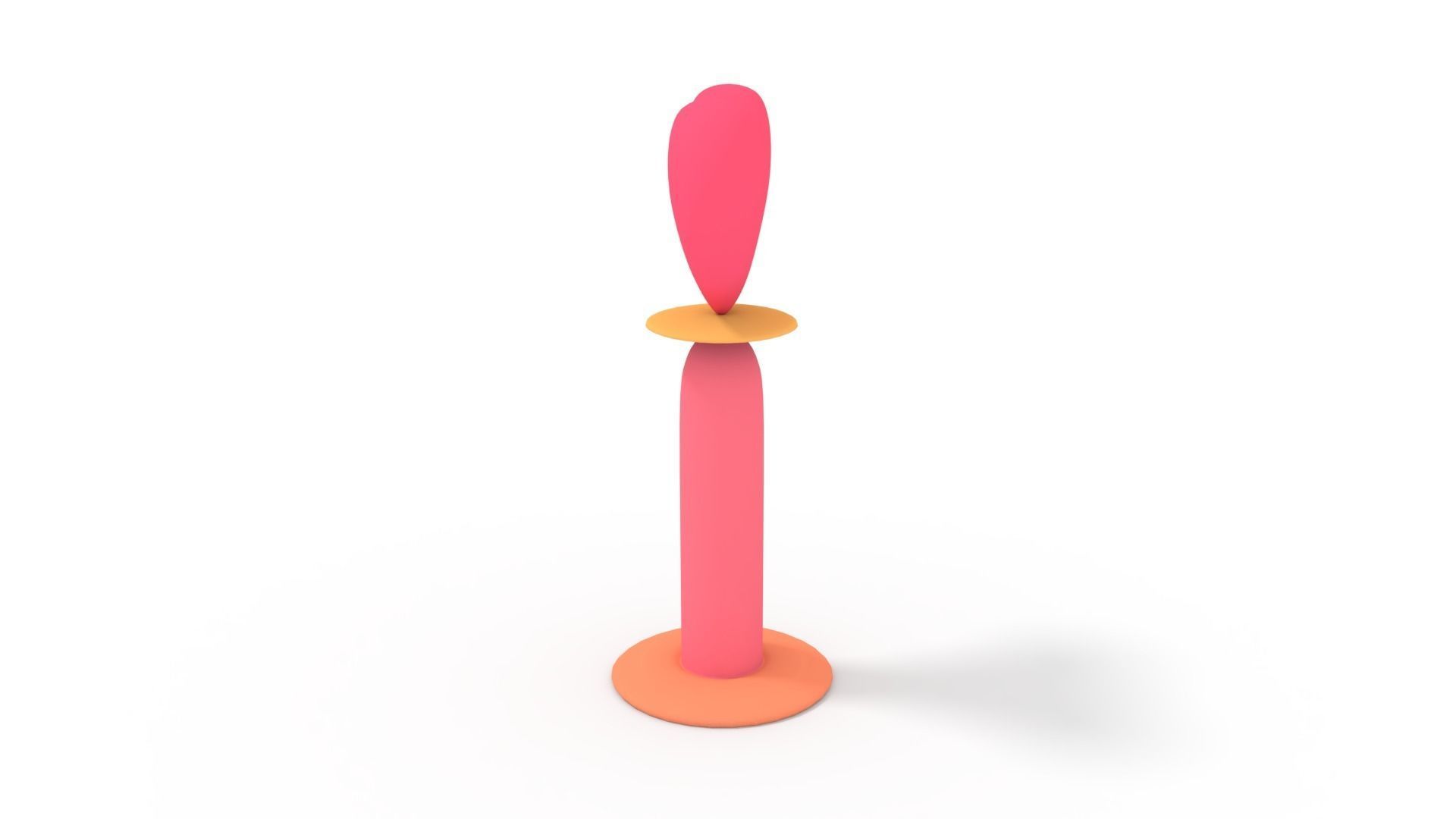 Heart Stand 3D model_1
