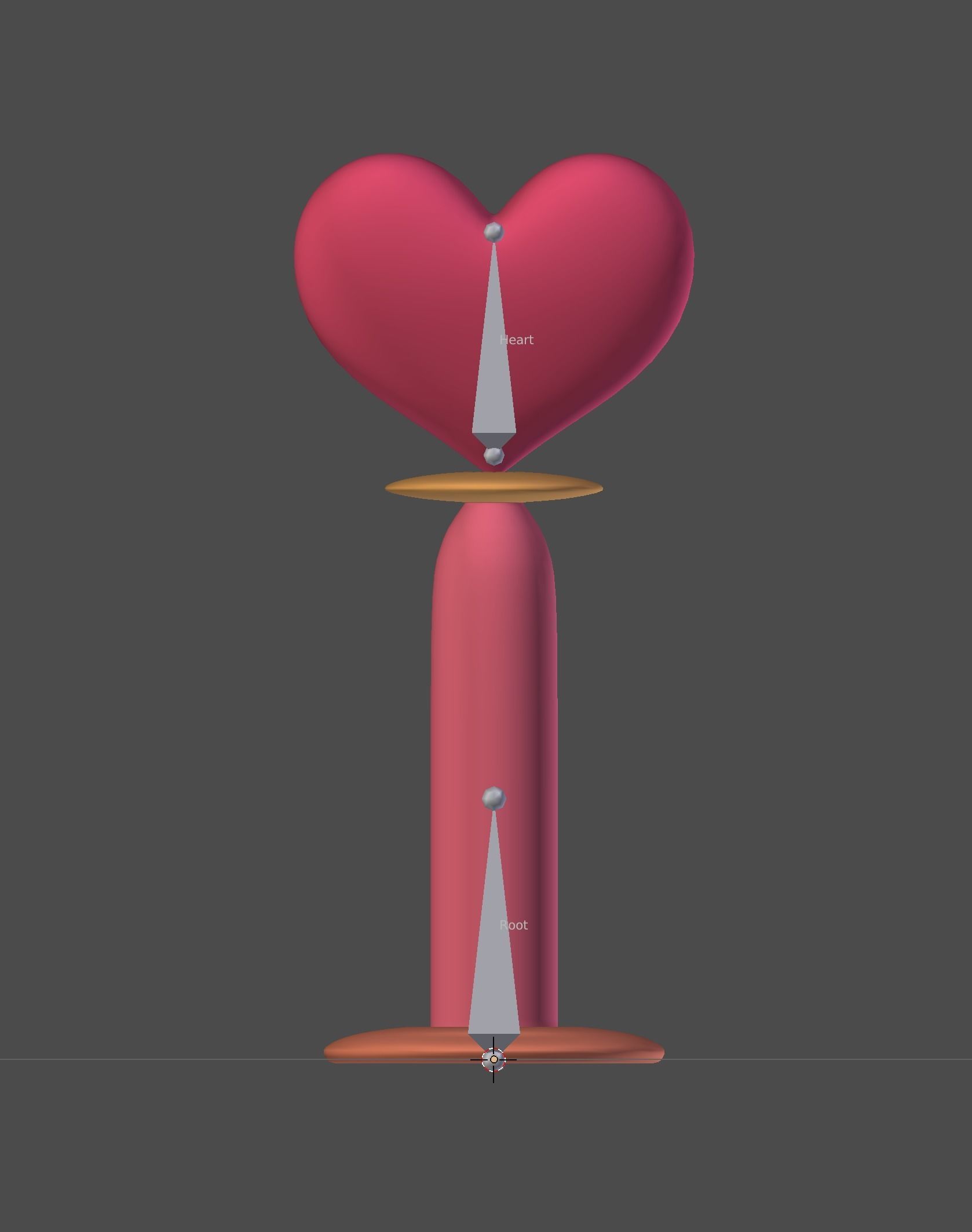 Heart Stand 3D model_7