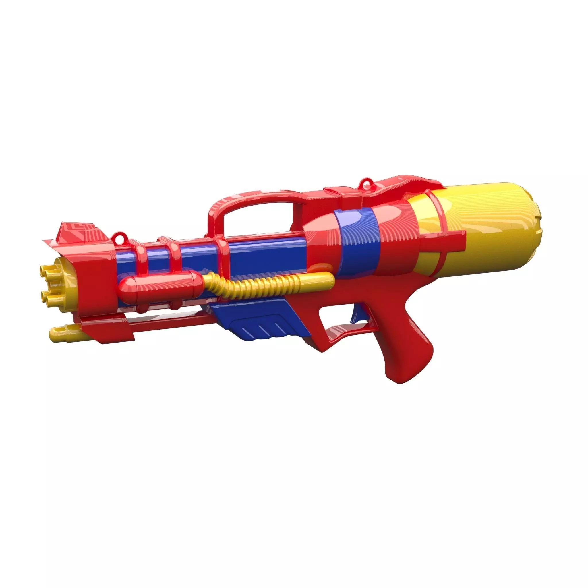 Water gun 3D model_0