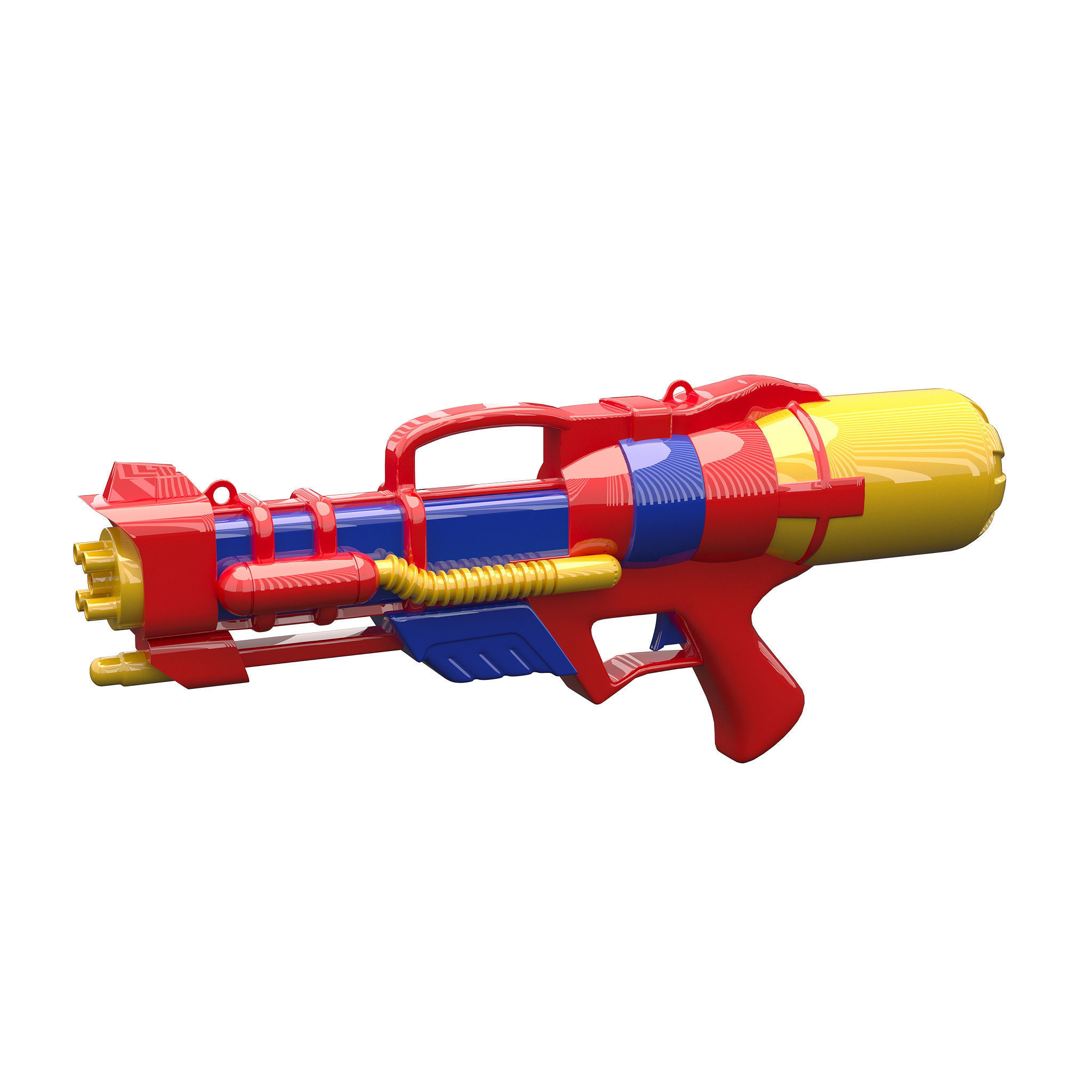 Water gun 3D model_6