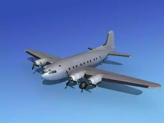 Boeing 307 Stratoliner Bare Metal