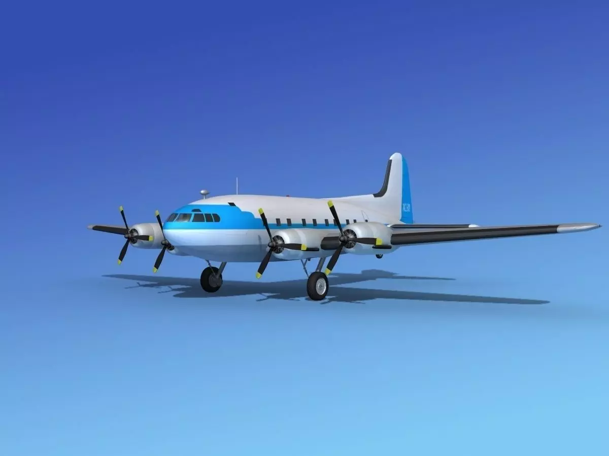 Boeing B307 Stratoliner Corporate 1 3D model