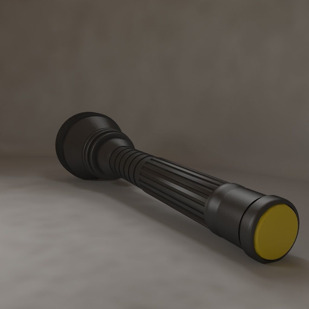 The Flashlight 3D model_3