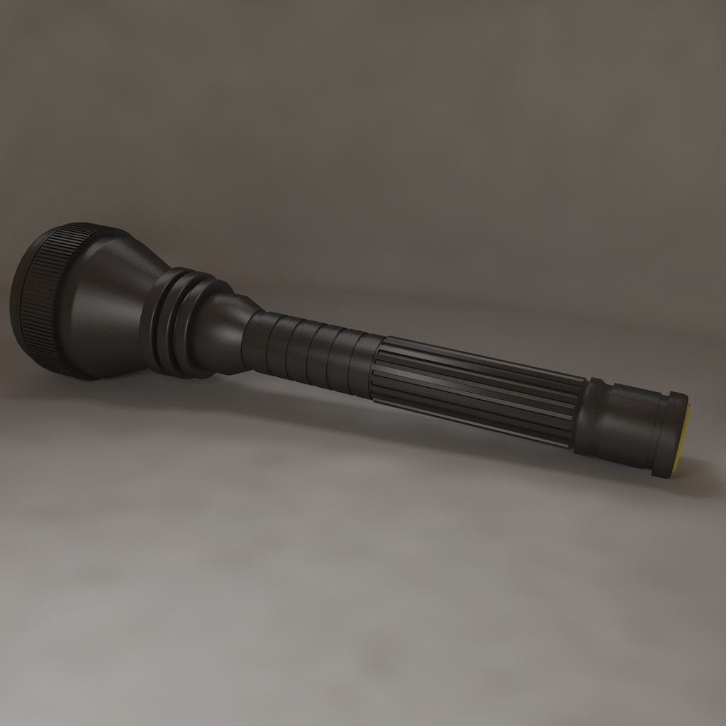 The Flashlight 3D model_2