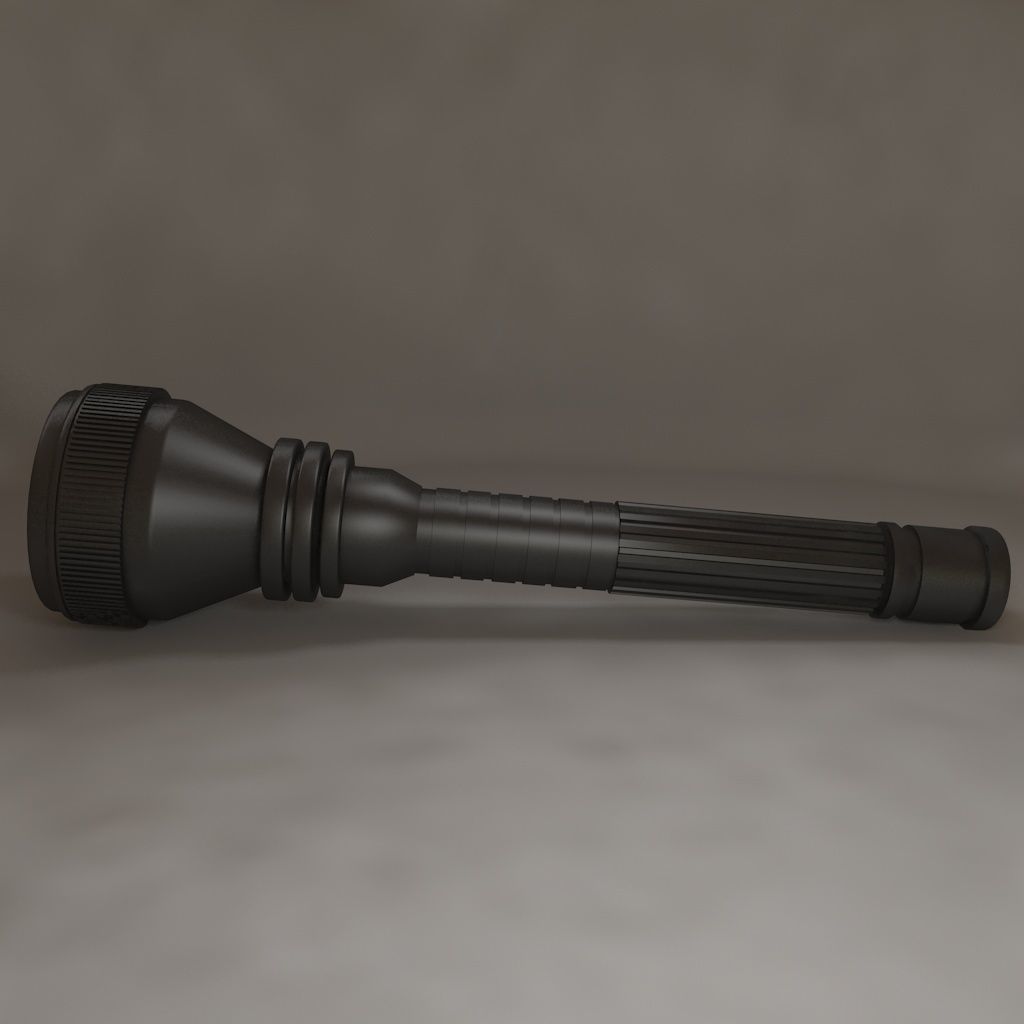 The Flashlight 3D model_1