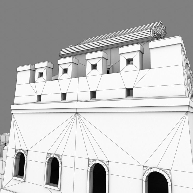Great Wall Of China 3D model_19
