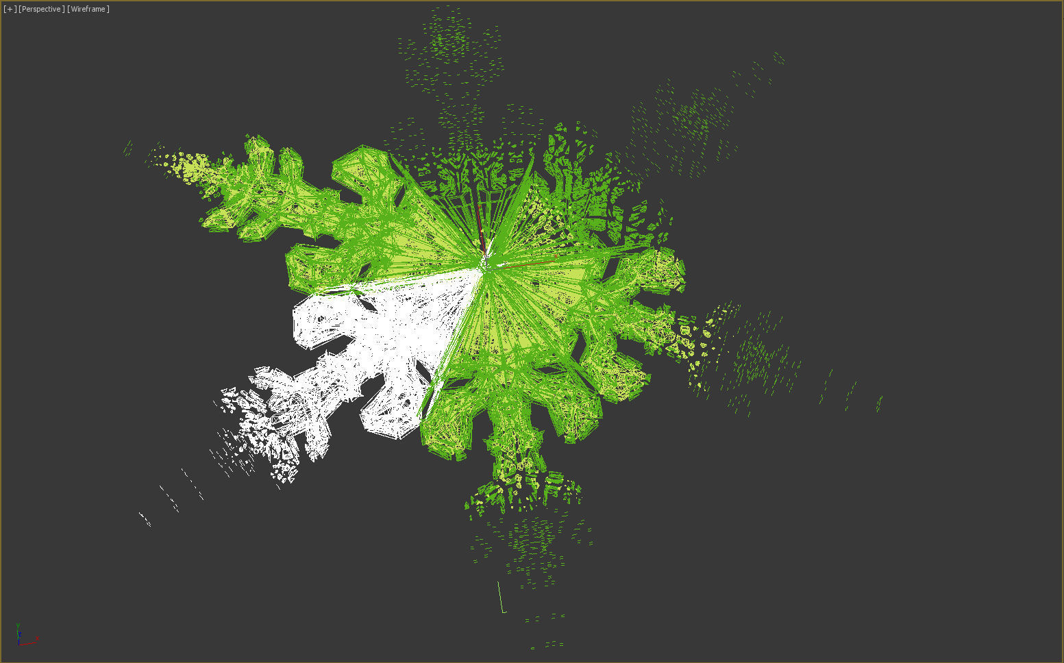 Snowflake Growth Animated 3d Model And Obj Sequence 3D model animated ...