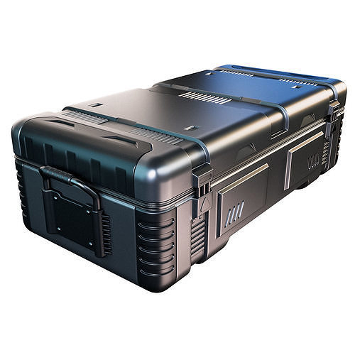 Sci-fi Container 3D model
