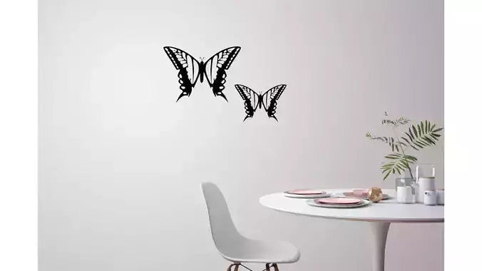 Wall Butterfly 