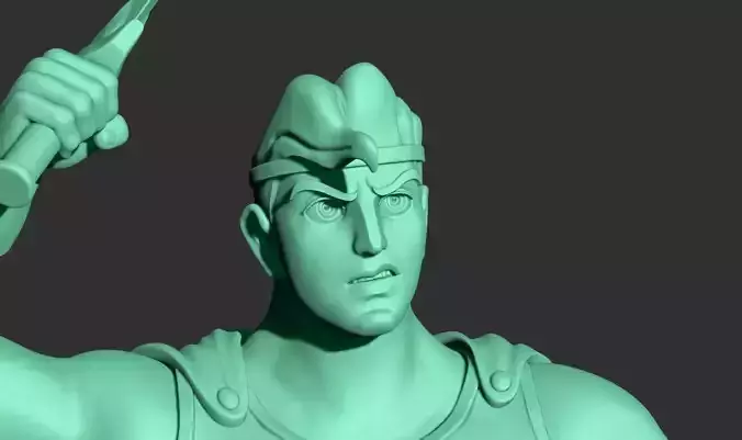Disney Hercules 1-12 scale  3D print model
