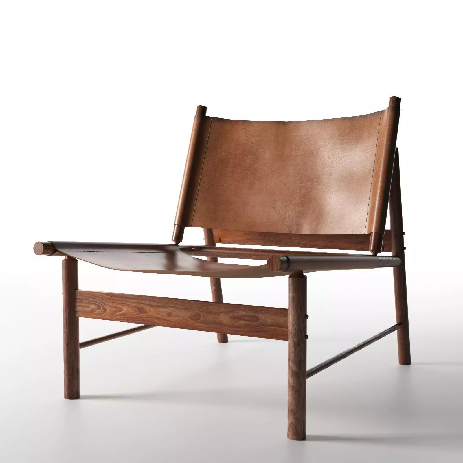 Lounge Chair by Jorge Zalszupin 3D model