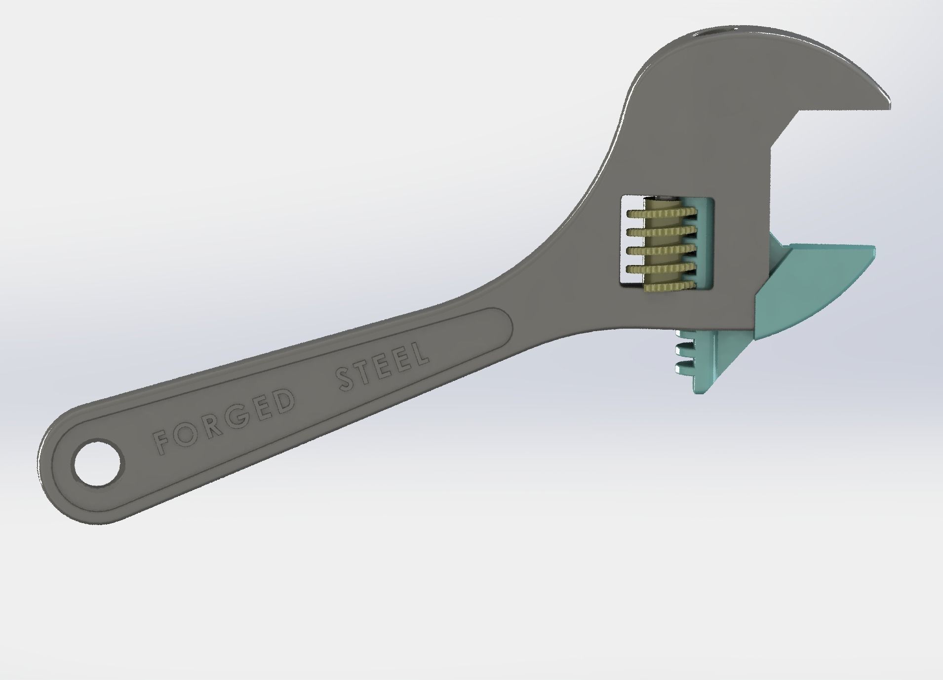 Wrenchs wrench 3D model_9