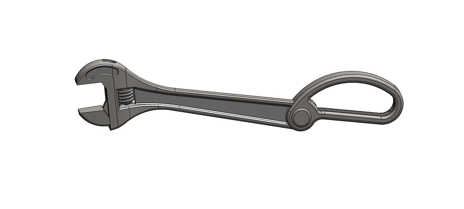 Wrenchs wrench 3D model_10