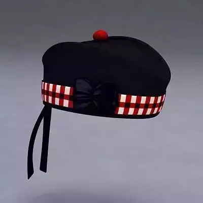Glengarry Bonnet 3D model