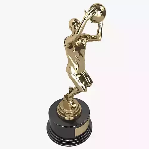 BasketBall Trophy 3D model